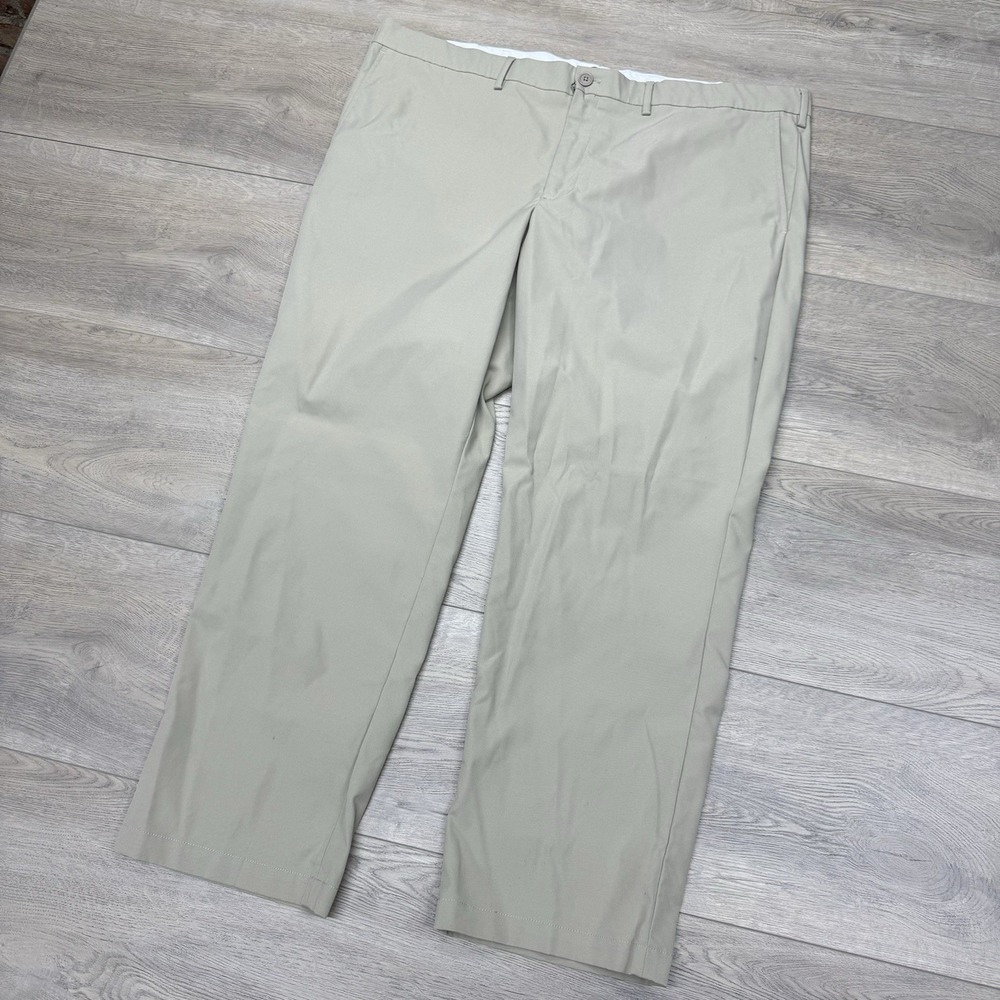 Scottevest Travel Chino Pants Khaki Beige Men's‎ Sz 44x30 Travel Utility READ
